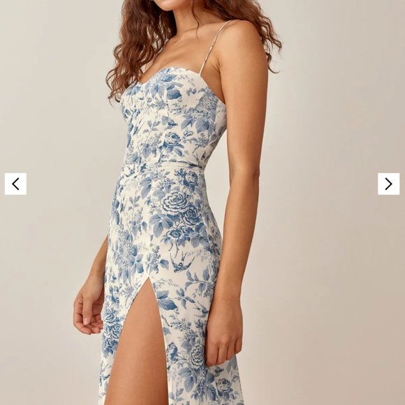 Reformation Juliette Dress --Pompadour